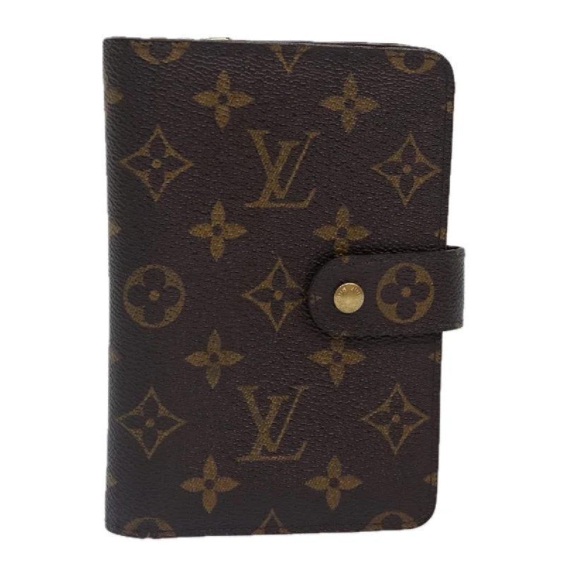 Louis Vuitton bags for collectorsLOUIS VUITTON Monogram Porto Papie Zip Wallet M61207 LV Auth bs16922