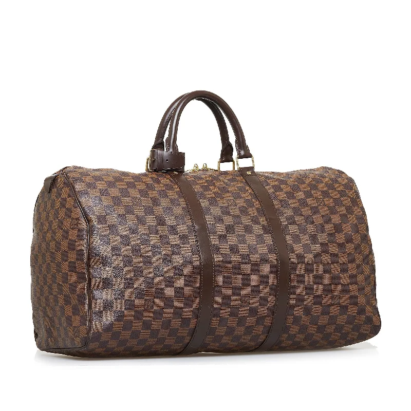 Louis Vuitton bags for romantic date nightsLouis Vuitton Keepall 50 Damier Ebene Canvas