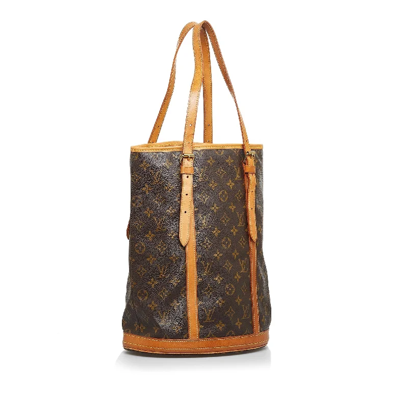 Louis Vuitton bags in classic brown colorLouis Vuitton Bucket GM Monogram Canvas