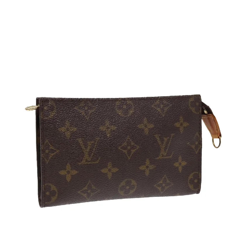 Louis Vuitton bags for art gallery openingsLOUIS VUITTON Monogram Bucket PM Accessory Pouch LV Auth 87454