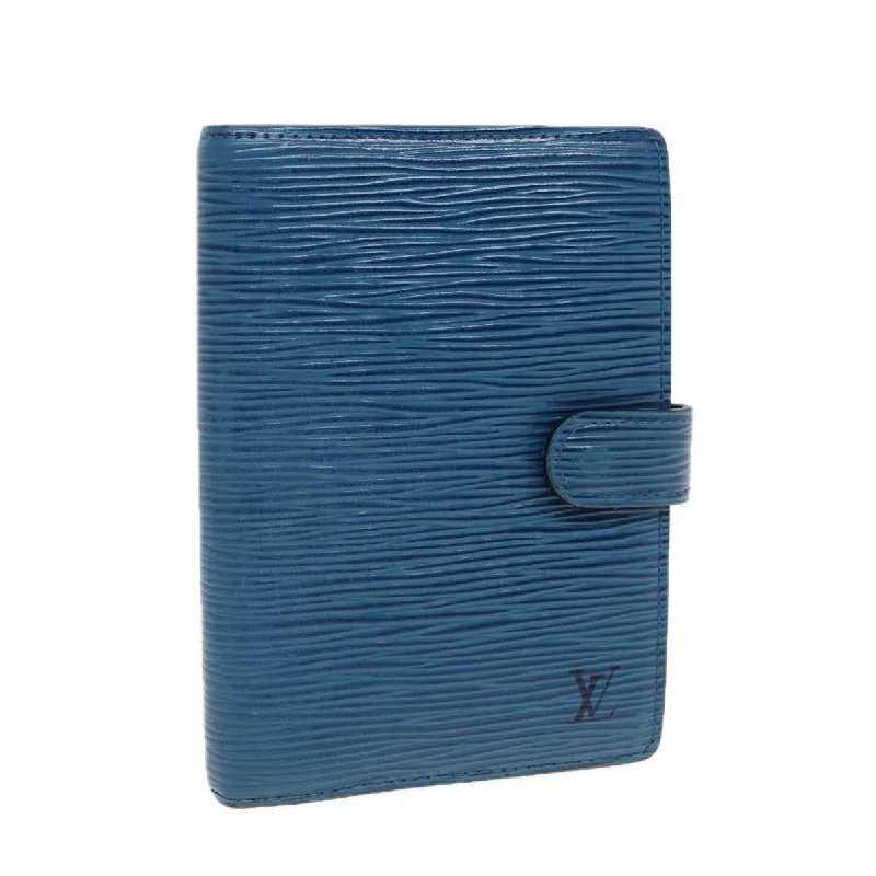 Louis Vuitton bags for actorsLOUIS VUITTON Epi Agenda PM Day Planner Cover Blue R20055 LV Auth 85178