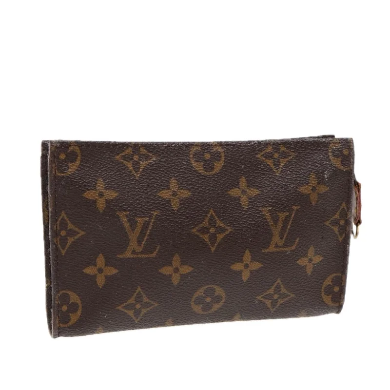 Louis Vuitton bags for first - time luxury purchasersLOUIS VUITTON Monogram Bucket PM Accessory Pouch LV Auth 85075