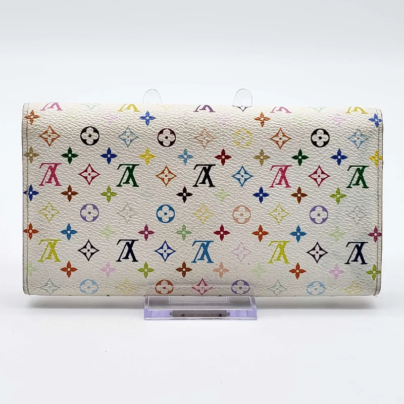 Louis Vuitton bags for yoga practitionersLouis Vuitton Sarah Multicolor Bifold Monogram Wallet