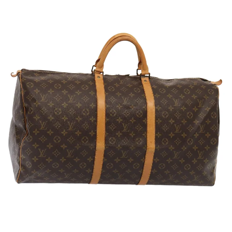 Louis Vuitton bags for equestriansLOUIS VUITTON Monogram Keepall 60 Boston Bag M41422 LV Auth 82726