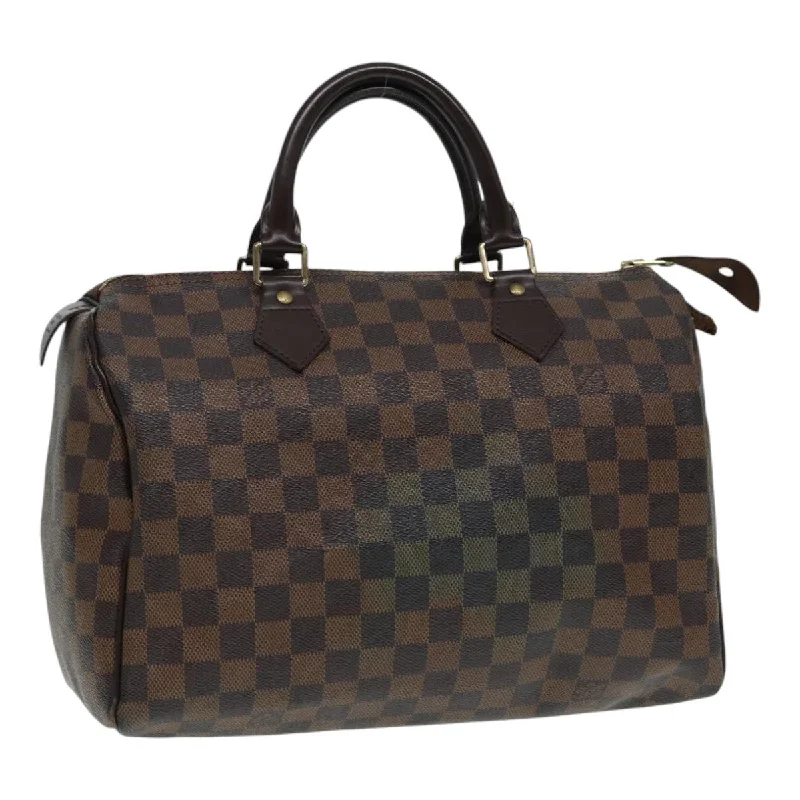 Louis Vuitton bags for bookwormsLOUIS VUITTON Damier Ebene Speedy 30 Hand Bag N41364 LV Auth 87580