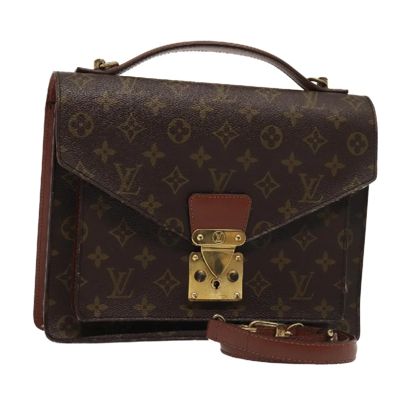 Louis Vuitton bags for petite womenLOUIS VUITTON Monogram Monceau 28 Hand Bag 2way M51185 LV Auth 88010