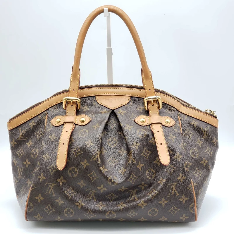 Louis Vuitton bags with leather trimsLouis Vuitton Monogram Tivoli GM Shoulder Bag