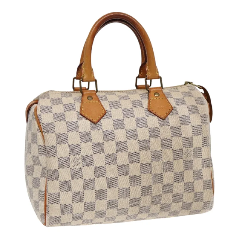 Louis Vuitton bags for trend - settersLOUIS VUITTON Damier Azur Speedy 25 Hand Bag N41534 LV Auth 86654