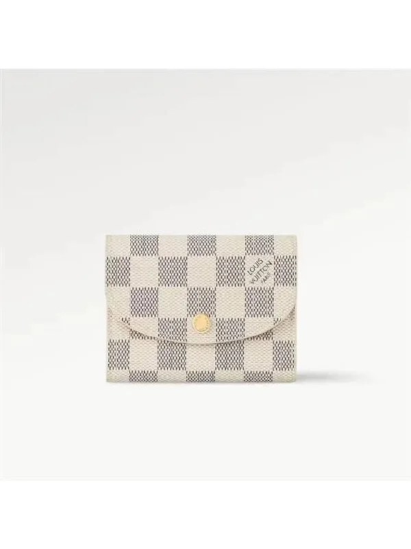 Louis Vuitton bags for budget - conscious luxury buyersLouis Vuitton Rosalie Coin Purse Damier Azure Rose Ballerine Pink