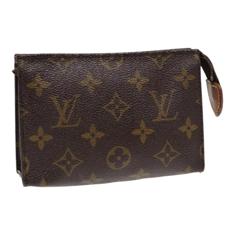 Louis Vuitton bags for petite womenLOUIS VUITTON Monogram Poche Toilette 15 Pouch M47546 LV Auth 84464