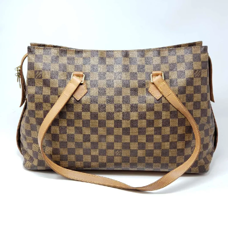 Louis Vuitton bags for graphic designersLouis Vuitton Damier Ebeme Columbine Tote Bag