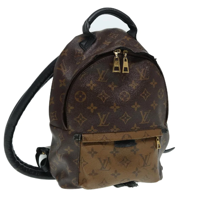 Louis Vuitton bags for DIY enthusiastsLOUIS VUITTON Monogram Reverse Palm Springs PM Backpack M43116 LV Auth 86477