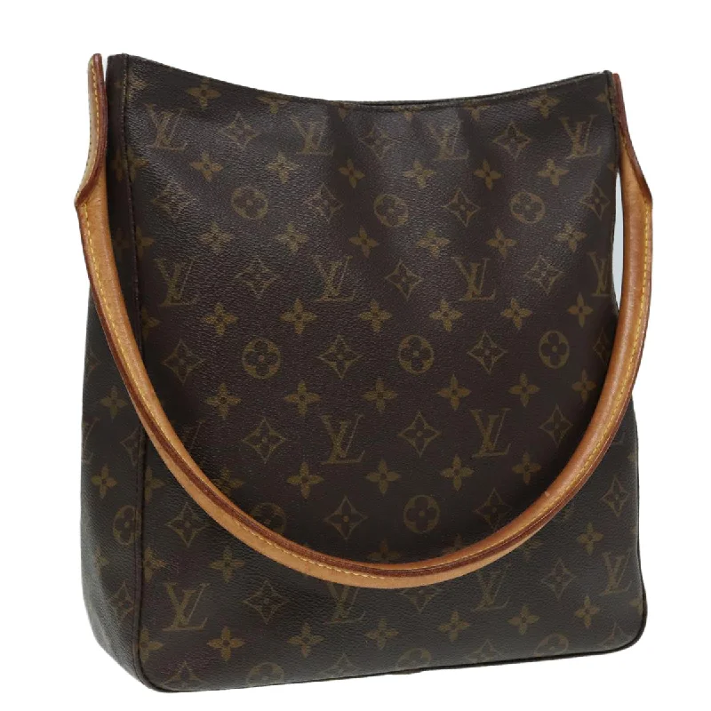 Louis Vuitton bags for bookwormsLOUIS VUITTON Monogram Looping GM Shoulder Bag M51145 LV Auth 87587