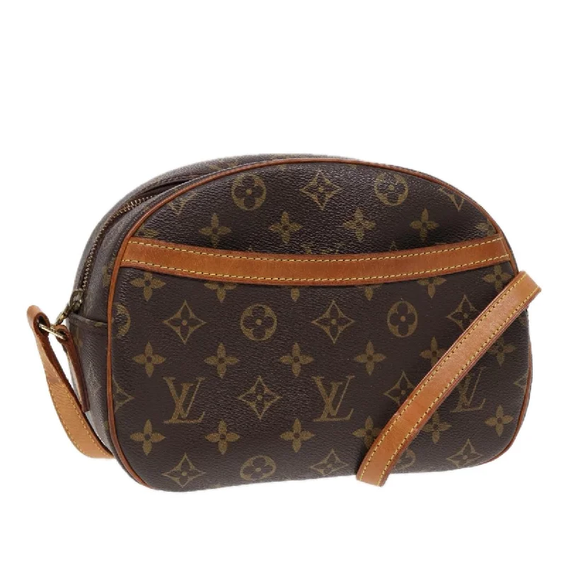 Louis Vuitton bags for eco - friendly consumersLOUIS VUITTON Monogram Blois Shoulder Bag M51221 LV Auth ki4766