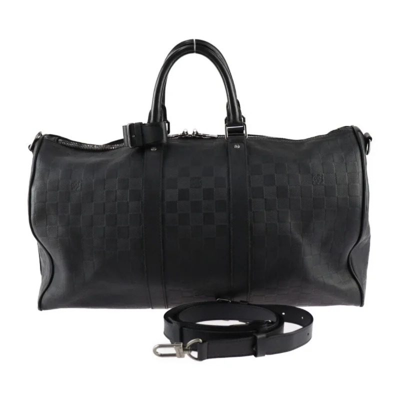 Louis Vuitton bags with leather trimsLOUIS VUITTON Keepall Bandouliere 45 Travel