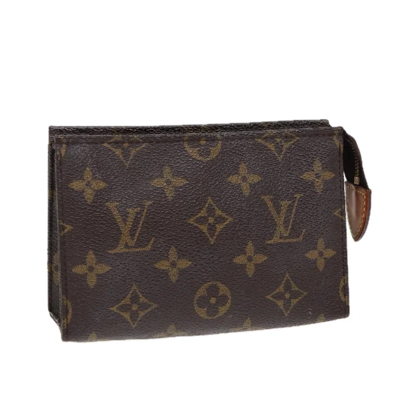 Louis Vuitton bags for luxury travelLOUIS VUITTON Monogram Poche Toilette 15 Pouch M47546 LV Auth 84835