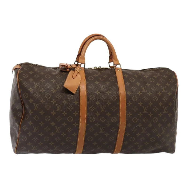 Louis Vuitton bags for family gatheringsLOUIS VUITTON Monogram Keepall 60 Boston Bag M41422 LV Auth bs16940