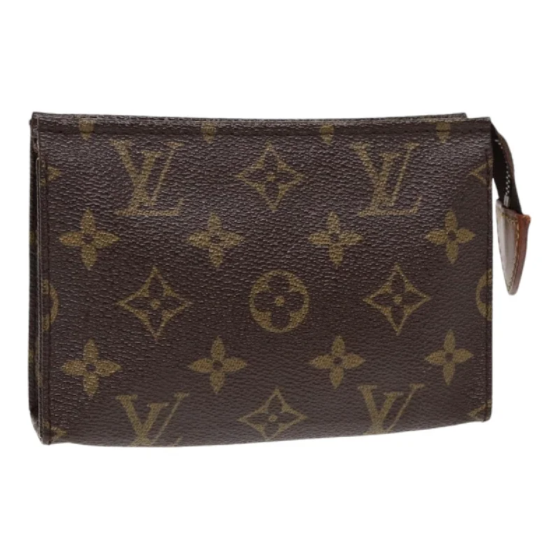 Louis Vuitton bags for newlywedsLOUIS VUITTON Monogram Poche Toilette 15 Pouch M47546 LV Auth 84475