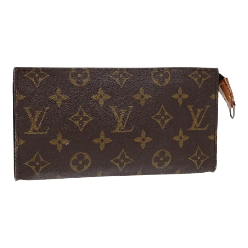 Louis Vuitton bags for first - time luxury purchasersLOUIS VUITTON Monogram Bucket GM Pouch Accessory Pouch LV Auth yk14282