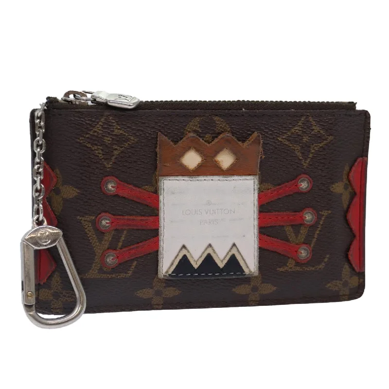 Louis Vuitton bags for expectant mothersLOUIS VUITTON Monogram Pochette Cles Coin Purse Tribal Mask M60213 LV Auth 87694