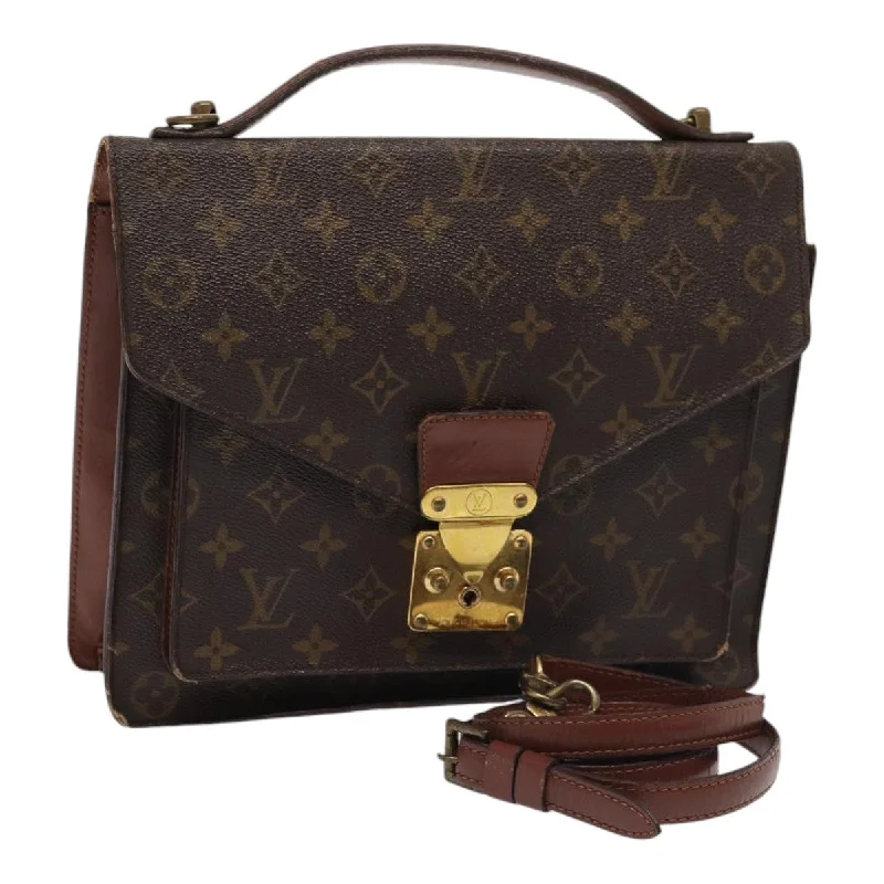 Louis Vuitton bags for tennis playersLOUIS VUITTON Monogram Monceau 28 Hand Bag 2way M51185 LV Auth 86777