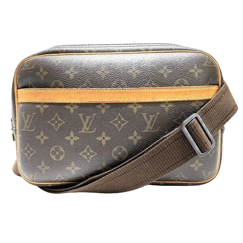 Louis Vuitton bags with leather trimsLOUIS VUITTON Reporter Shoulder Bag