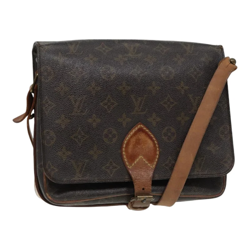 Louis Vuitton bags for sailorsLOUIS VUITTON Monogram Cartouchiere GM Shoulder Bag M51252 LV Auth 86783