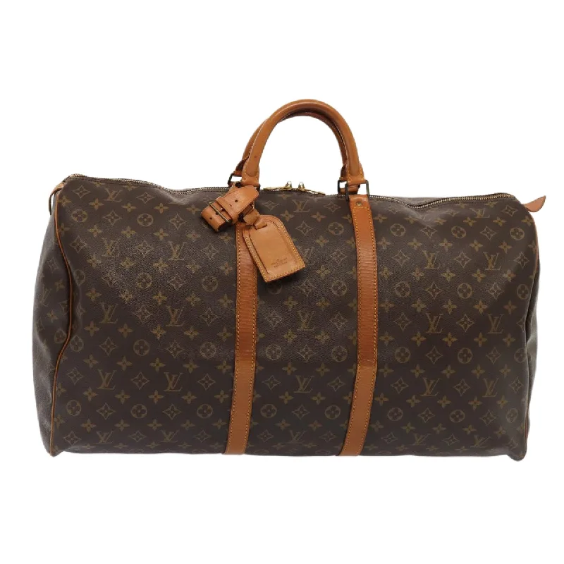 Louis Vuitton bags for business trips abroadLOUIS VUITTON Monogram Keepall 60 Boston Bag M41422 LV Auth 84255