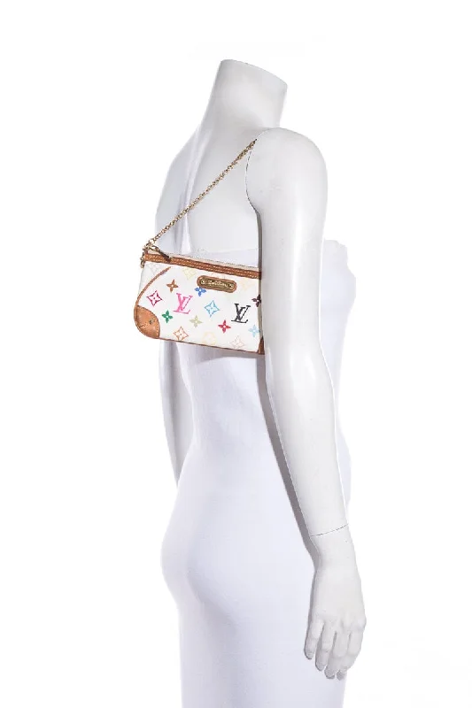 Louis Vuitton bags for lawyersLouis Vuitton MILLA PM White Multi Monogram Pouchette