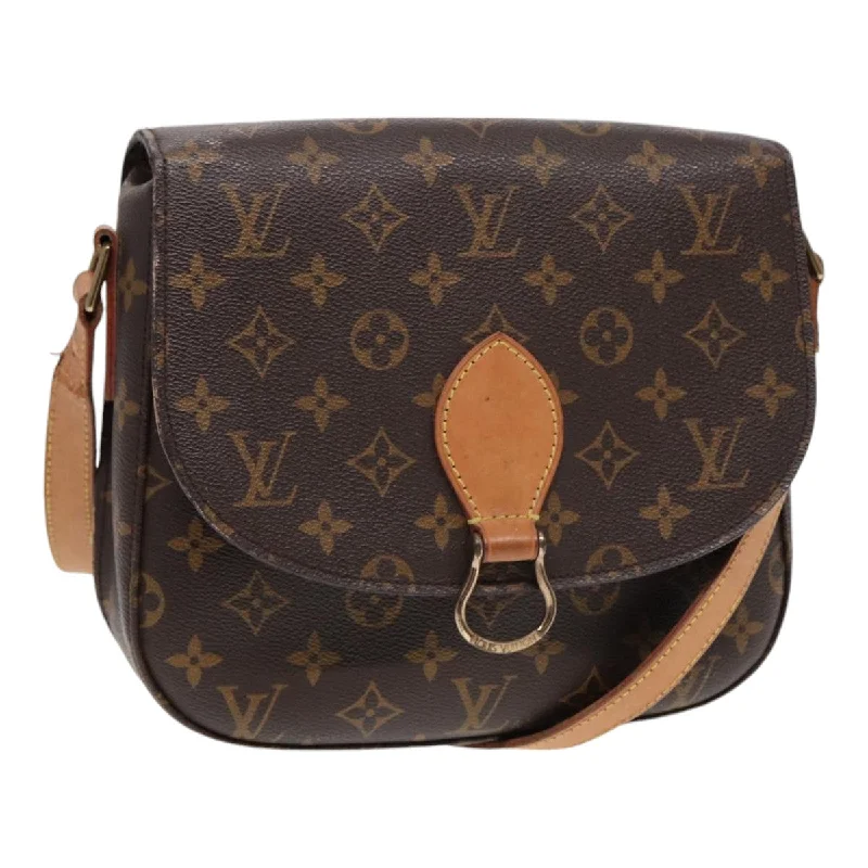 Louis Vuitton bags for tennis playersLOUIS VUITTON Monogram Saint Cloud GM Shoulder Bag M51242 LV Auth ep5260