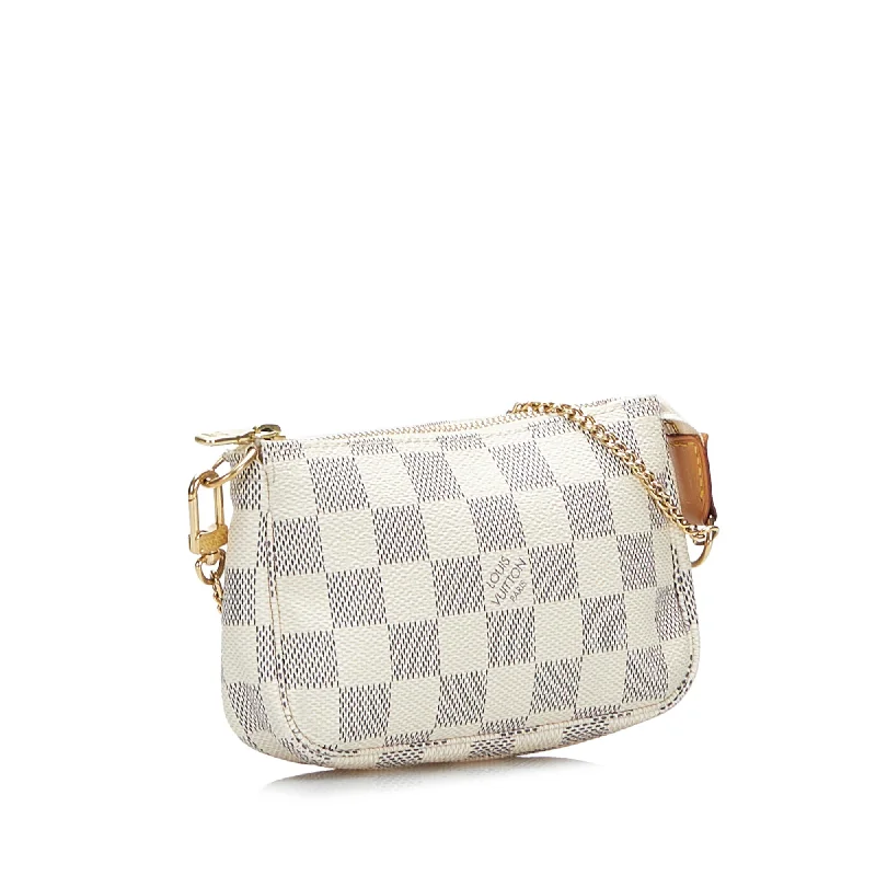 Louis Vuitton bags for luxury travelLouis Vuitton Pochette Accessoires Mini Damier Azur Canvas