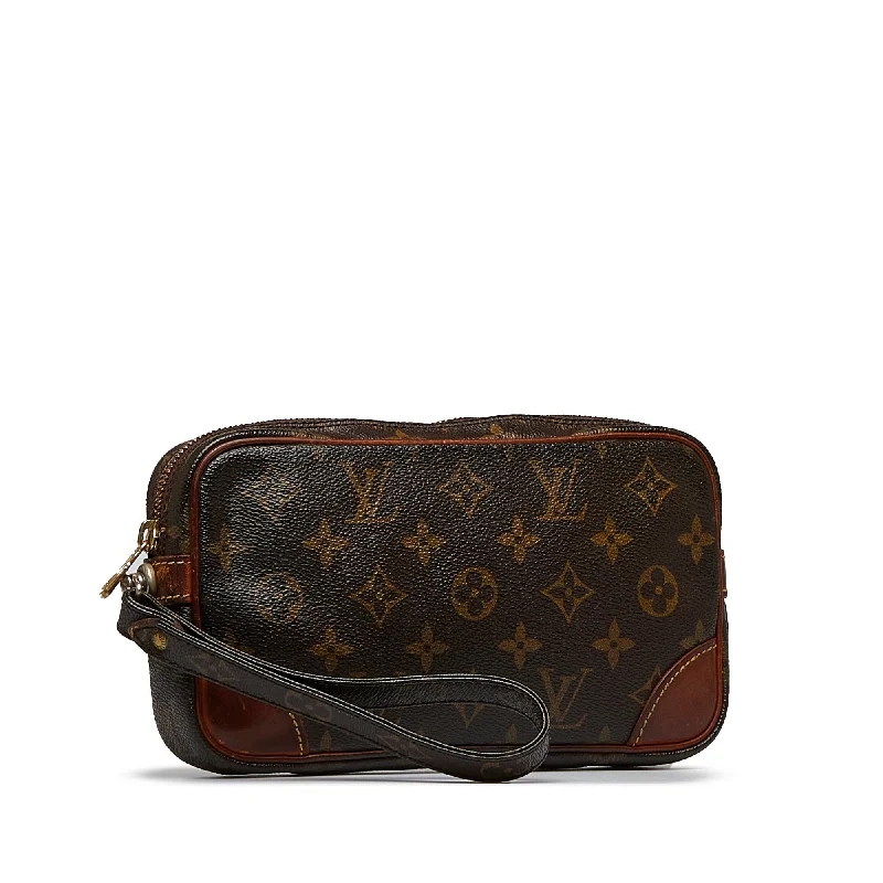 Louis Vuitton bags for truck driversLouis Vuitton Marly Dragonne Clutch PM Monogram Canvas